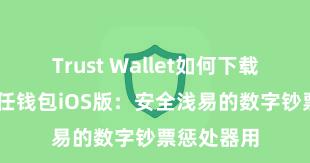 Trust Wallet如何下载并存币 信任钱包iOS版：安全浅易的数字钞票惩处器用